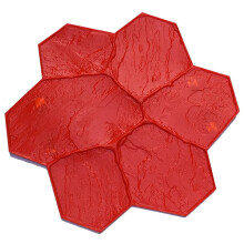 Polyurethane texture mats for printing rural landscape paths, 31.5'x31.5'