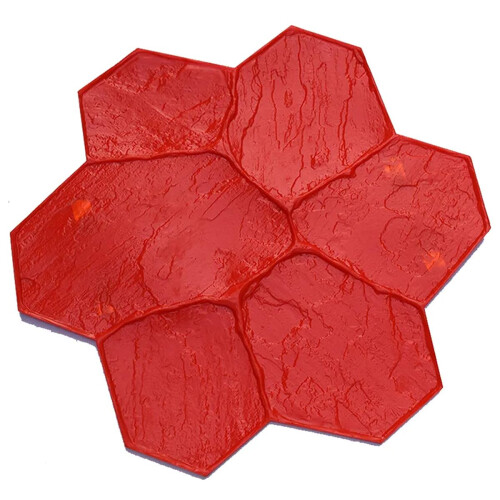Polyurethane texture mats for printing rural landscape paths, 31.5'x31.5'