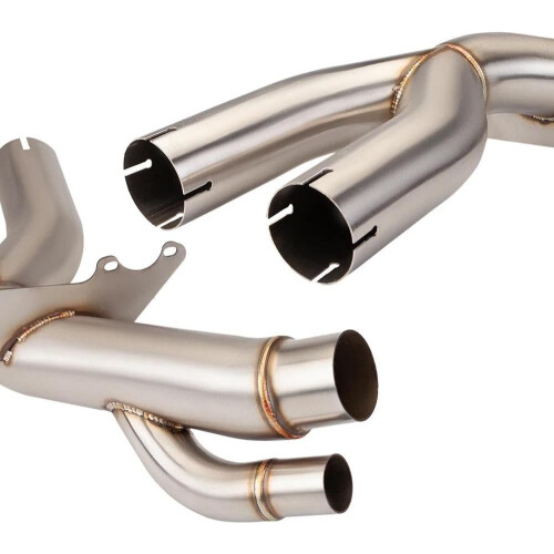 S1000RR 20172018 Motorcycle Exhaust Mid Link Pipe Muffler System Replacement Accessory 2