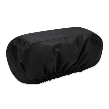 All Weather Heavy Duty Winch Cover For Electric Winches Up To 17500 Lbs Black Weatherproof Fabric UV Resistant