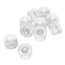 30Stk Silikon Möbel Füße Transparent Weich Langlebig Für Holzfußboden