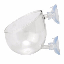 Clear Glass Plant Holders with Suction Cups for Aquariums