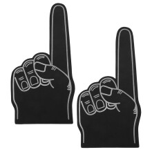 6Stk Sport Fan Foam Finger Party Accessoire