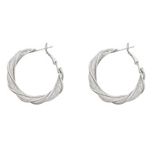 4Paare Kleine Silber Creolen Damen Ohrschmuck Für
