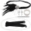 2Sets 1920Er Damen Accessoires Set Mit Perlen Fascinator 2