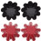 24Stk Backform Für Egg Tart Carbonstahl 3
