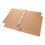 4Ud Cubiertas De Carpetas Kraft Marrón Para Cuadernos Y Documentos 1