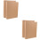 4Ud Cubiertas De Carpetas Kraft Marrón Para Cuadernos Y Documentos 8