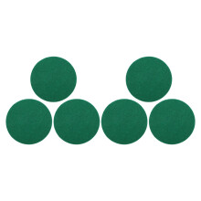 12Stk Grüne Air Hockey Mallet Filz-Pads Selbstklebend Strapazierfähig