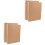 4Ud Cubiertas De Carpetas Kraft Marrón Para Cuadernos Y Documentos 5