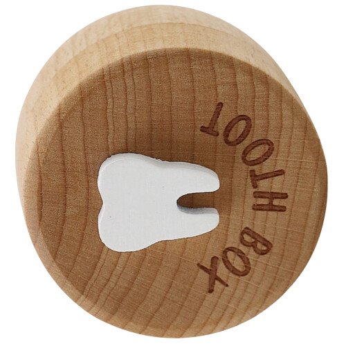 2St Babysouvenirdoos Lichtbruin En Haar 1