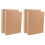 4Ud Cubiertas De Carpetas Kraft Marrón Para Cuadernos Y Documentos 4
