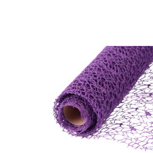 2Ud Tela De Gasa Jacquard Morada Para Decoración Infantil Y Envoltorio