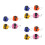 12Ud De Mano Multicolor Para Eventos Y Escuela 5