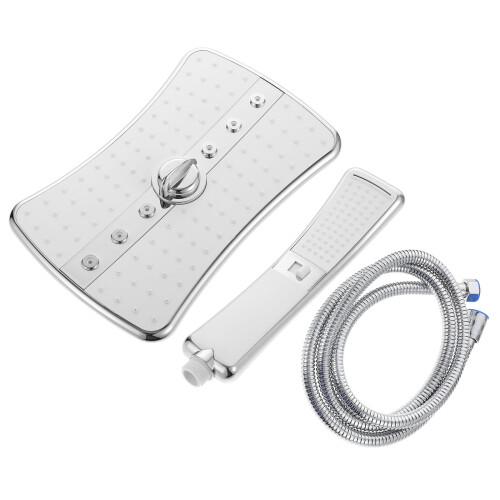 1Set Duurzame ABS Douchekop Met En Handdouche
