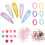 1130Ud Accesorios Multicolor Para Niñas Coleteros Y Clips Resistentes 8
