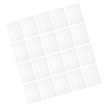 80Pièces Protège-Couvertures Transparente PP Pour Documents De