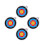 4Pcs Durable ABS Targets for Kids Home Practice Games 9