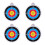 4Pcs Durable ABS Targets for Kids Home Practice Games 7