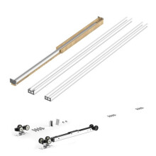 Duoku-Zwischenrahmen-Kit für Schiebetür-61-81,3 cm Breite und 203,2 cm Höhe-Faltendes Türsystem