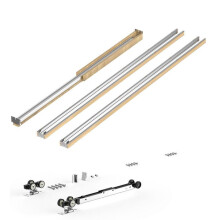 Duoko tegenframe-kit voor woonkamer - voor schuifdeur 61-91,4 cm breed en 203 cm hoog