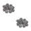 2Pcs Durable Grey Lava Rocks for Fire Pit Table and Outdoor Fireplaces 10