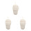 3Stk Kreativer Beiger Badeschwamm, Slipper Design, Und Effektiv 10