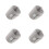 4Pcs Adjustable Soft Pet Neck Cone Collar Grey Comfortable Protective 4