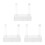 3Pcs Premium Transparent Water Plants Planter with Hook for Aquariums 8