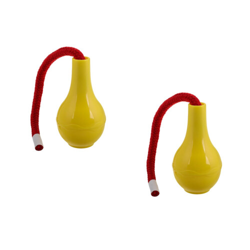 2Pcs Yellow Floating Vase Hanging Bottle Trick for Party 2