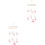 2Pcs Hanging Wind Chime Mobile with Colorful Felt Balls 3