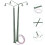 4Pcs Miniature Green Railroad Lamp Model ABS for Train Layout Decor 10