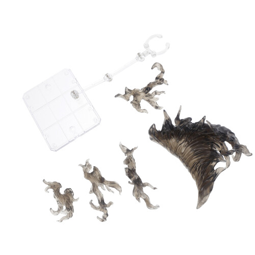 2Sets Portable Black Doll Display Holder Toy Model Rack for Organizing 1