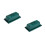 2Sets Green Ceramic Butter Container Covered Tray for Snacks 7