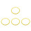 4Pcs Lightweight Pe Workout Arm Hoop for Strength and Flexibility 9