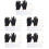 5Set Piercing Naso Kit Portatile Anelli Colorati Sicuri 6