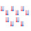 150Pcs Handheld Assorted Color Glue Applicators for Crafting and DIY 8