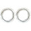 2Pcs Adjustable White Ring Light Diffuser Soft Light Reflector Sock 2