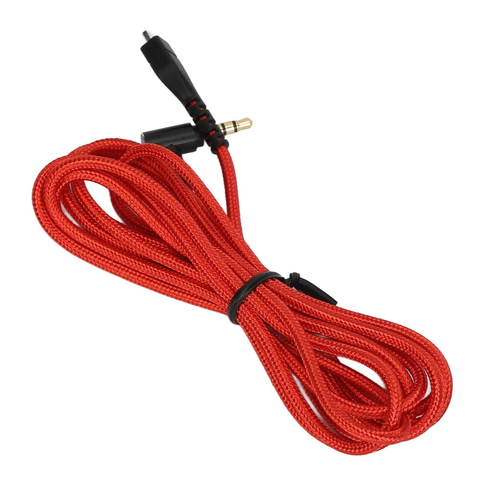 Braided 2M Replacement Sound Cable For Arctis 3/5/7/Prime/Pro Red 8761368891755