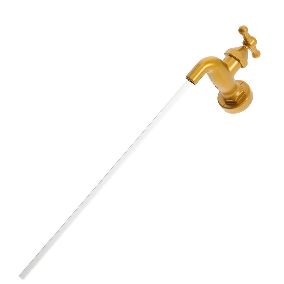 3Szt ZłOty Fontanna Kran Ozdoba Do Domu I Dekoracji Ogrodowej-image