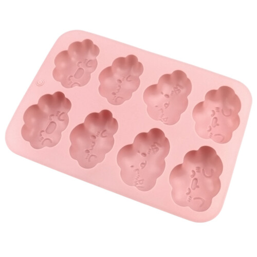 Easy Demold Silikon Cloud Cake Tary Stabile Backform mit 8