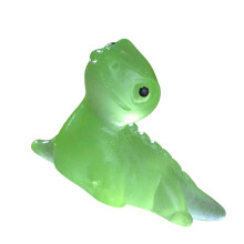 20Pcs Cute Luminous Lizards Small Figurines-Green