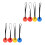 8Pcs Adjustable Tpe Soccer Training Discs for Skills & Practice 9