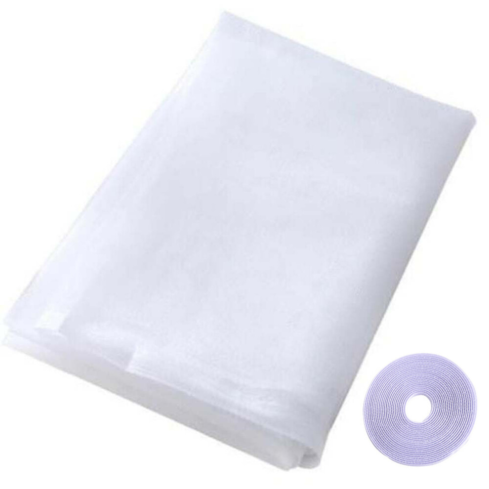 Diy Mosquito Net Window Mesh Screen, Adjustable Window Screen Diy Mosquito Net Window Mesh Screen Netting With Self-Adhesive Tape, Transparent Screen 9148971708707