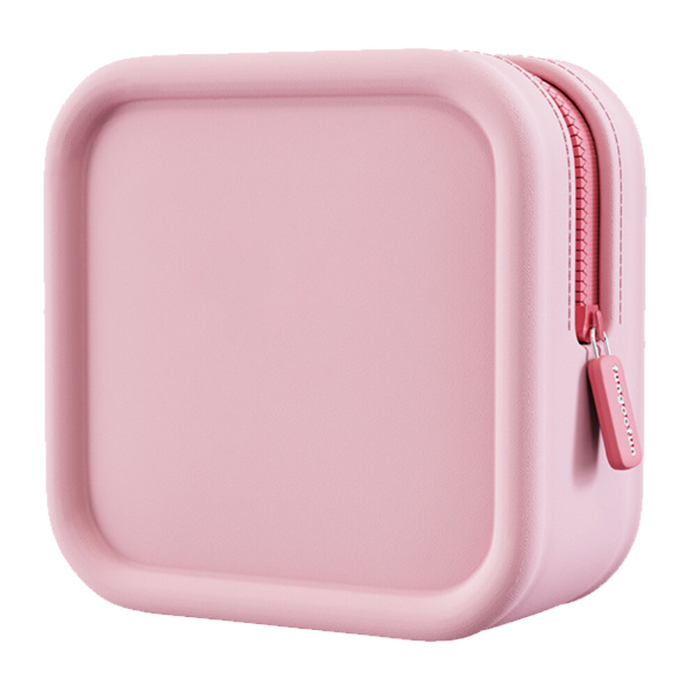 Cosmetic Bag, Clear Window Mini Pouch For Women, Stylish Color Options With Versatile Usage
