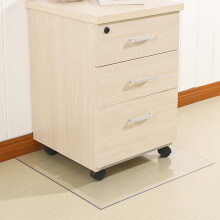 Clear Vinyl Table Protector and PVC Chair Mat, 1.6mm Thick Transparent Pad for Desk and Floor Protection 130x180cm