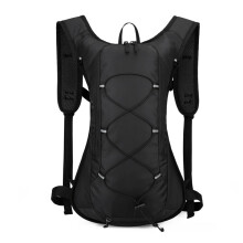 Outdoor Bicycle Bag Waterproof Portable Cycling Water Bag For Travel Climbing Riding Black