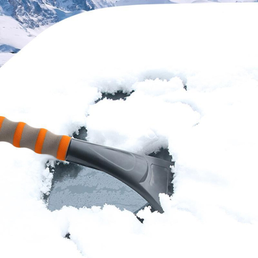 Snow Broom For Car Windshield, Snow Brush With Foam Grip For Cars, Suv, Trucks - Detachable Car Scraper, Heavy Duty Handle, Easy Scraper For Winter 9128293465274