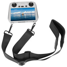 Kit de acessórios para controle remoto de drone, alça de pescoço com suporte em liga de alumínio e design de liberação rápida, ideal para