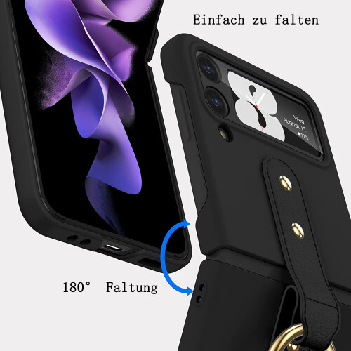 Προστατευτικό κάλυμμα σιλικόνης σειράς Samsung Z Flip, έντονο στυλ με ματ φινίρισμα, 2
